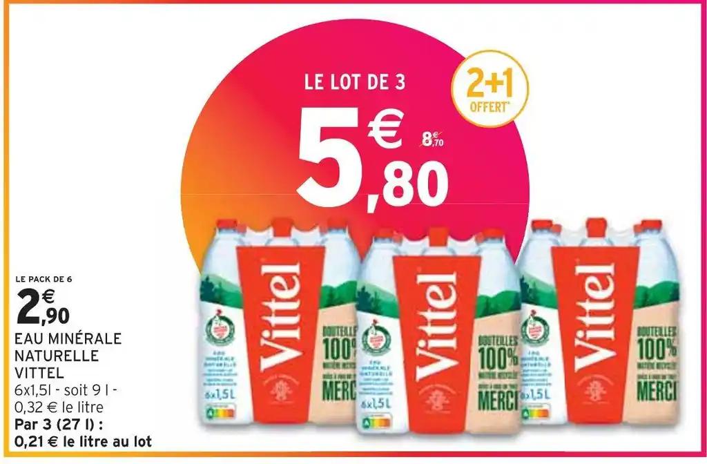 VITTEL EAU MINÉRALE NATURELLE