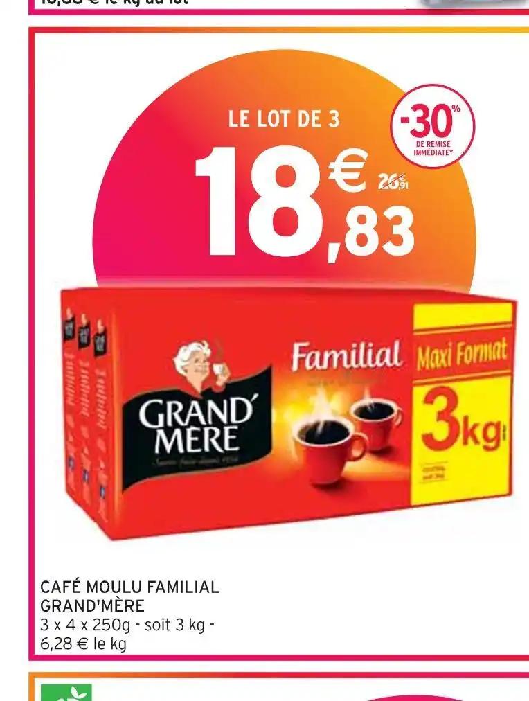 GRAND'MÈRE CAFÉ MOULU FAMILIAL