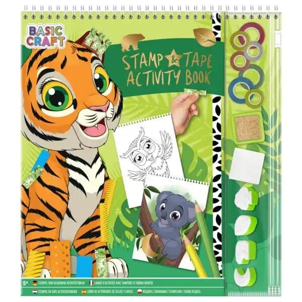 Cahier D'activités Tampon Tigre