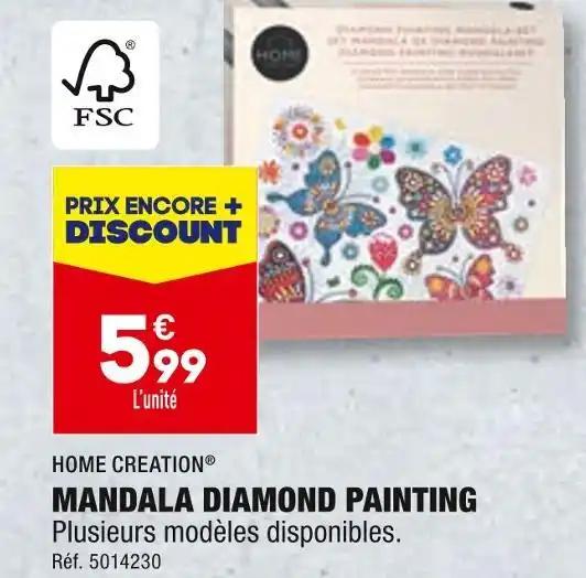 HOME CREATION MANDALA DIAMOND PAINTING