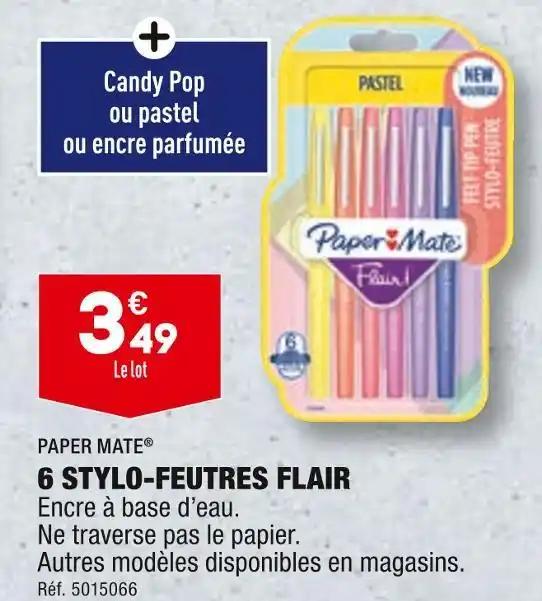 PAPER MATE 6 STYLO-FEUTRES FLAIR
