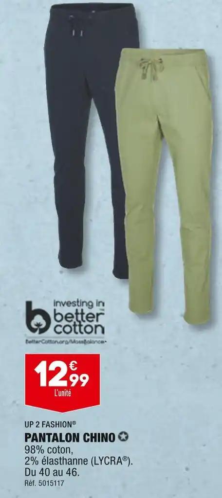 UP 2 FASHION PANTALON CHINO