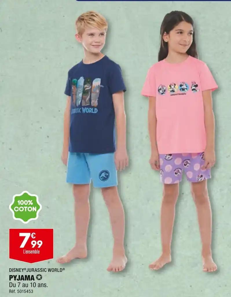 DISNEY / JURASSIC WORLD PYJAMA