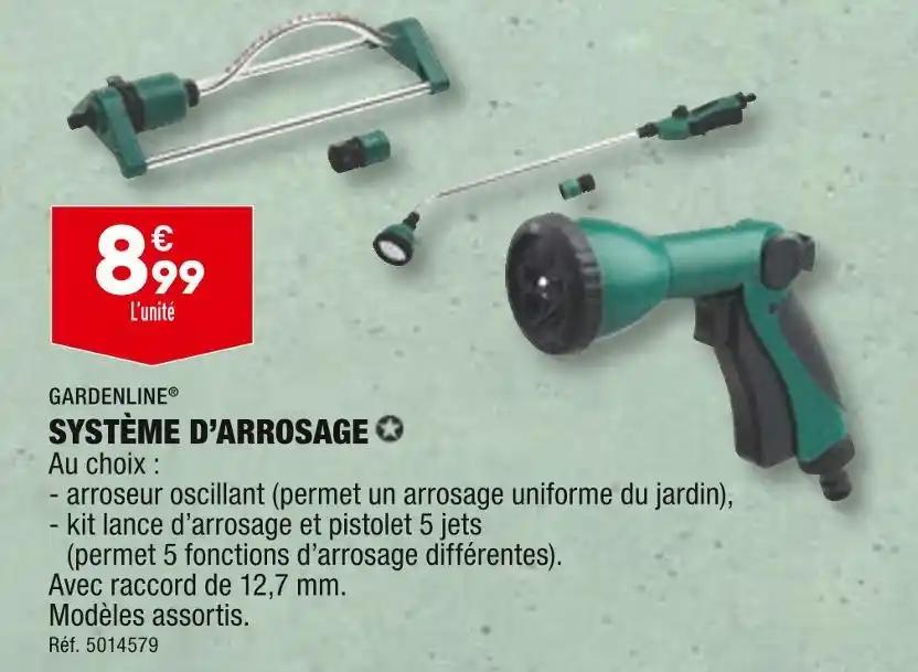 GARDENLINE TUYAU DE JARDIN EXTENSIBLE