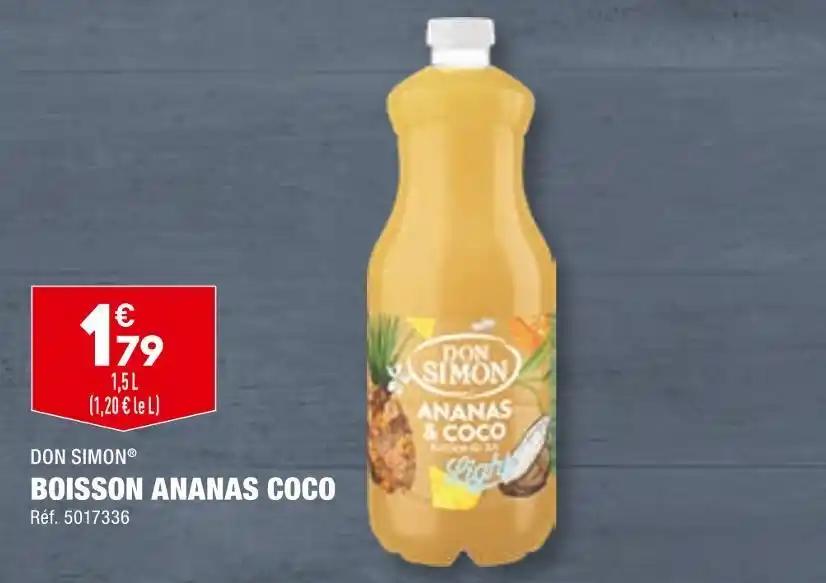 DON SIMON BOISSON ANANAS COCO