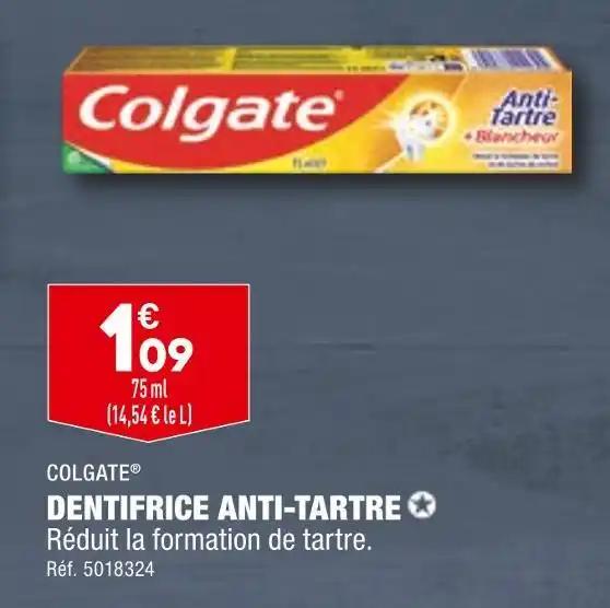 COLGATE DENTIFRICE ANTI-TARTRE