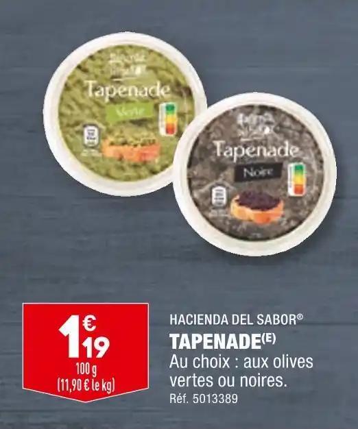 HACIENDA DEL SABOR TAPENADE