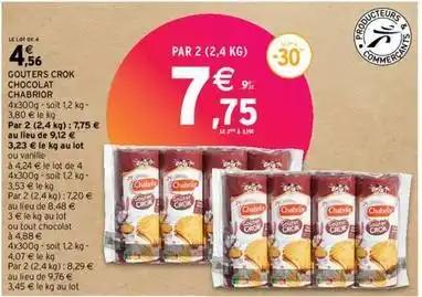 Chabrior - gouters crok chocolat