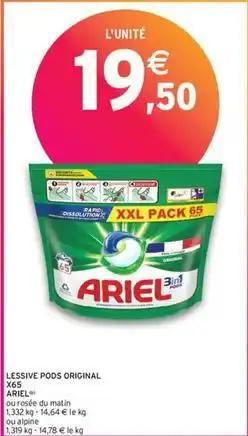 Ariel - lessive pods original
