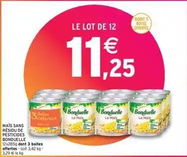 Bonduelle - maïs sans résidu de pesticides