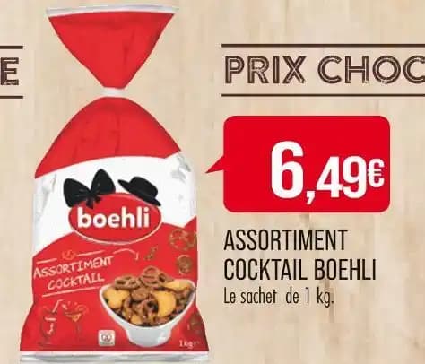 BOEHLI ASSORTIMENT COCKTAIL