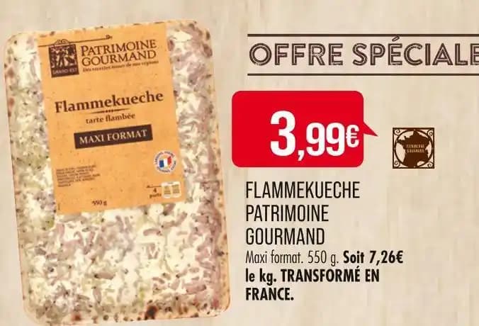 PATRIMOINE GOURMAND FLAMMEKUECHE