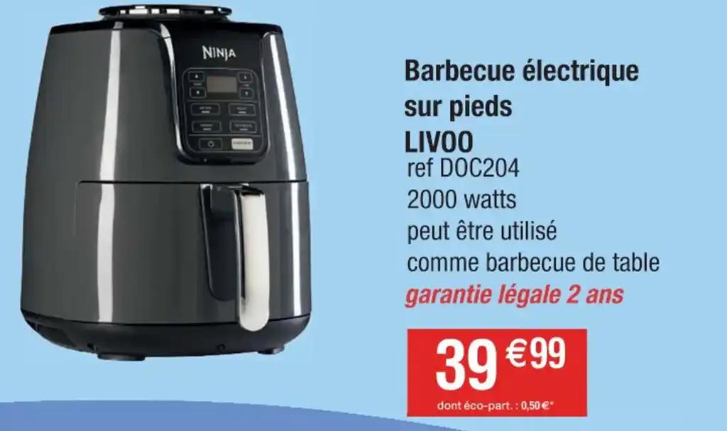Barbecue électrique sur pieds LIVOO