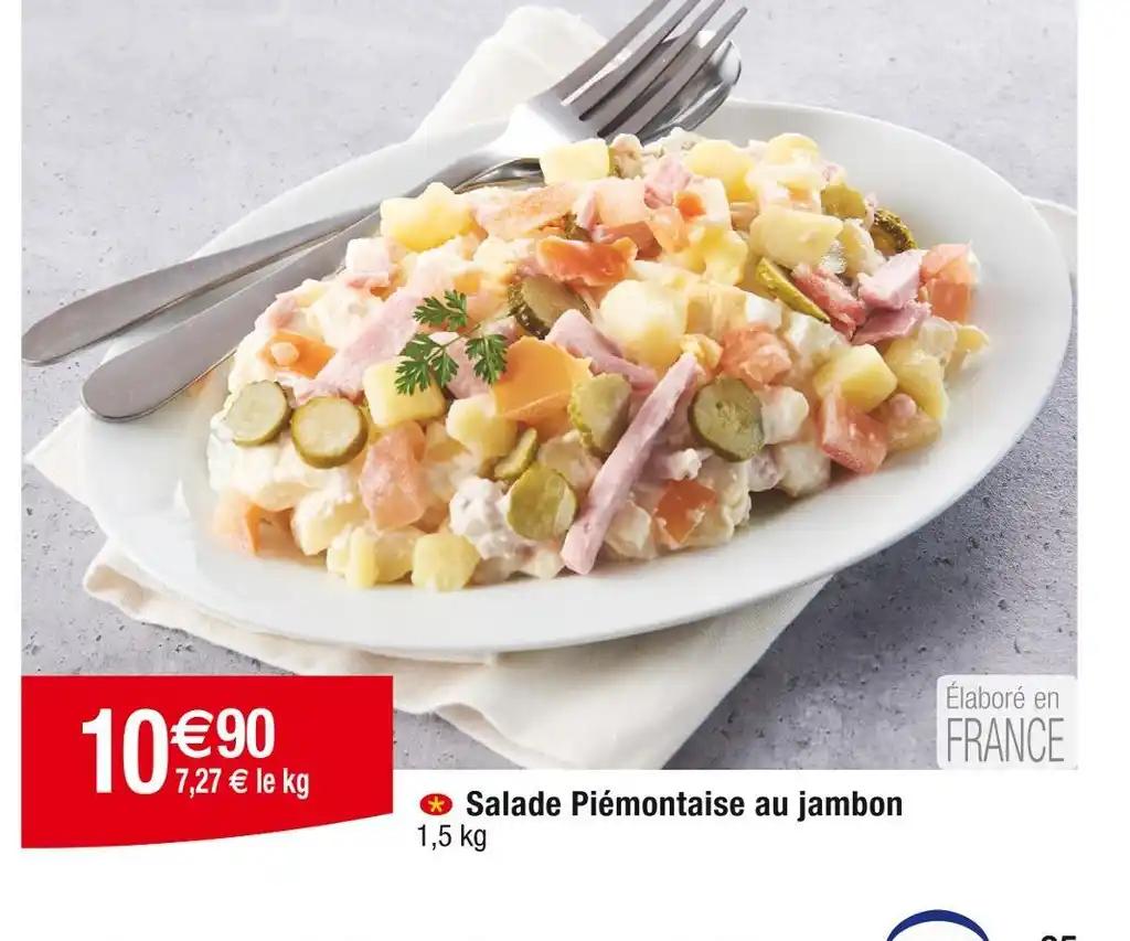 Salade Piémontaise au jambon