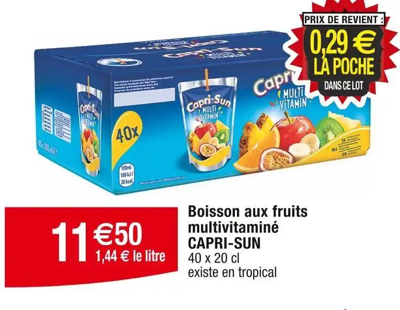 CAPRI-SUN Boisson aux fruits multivitaminé