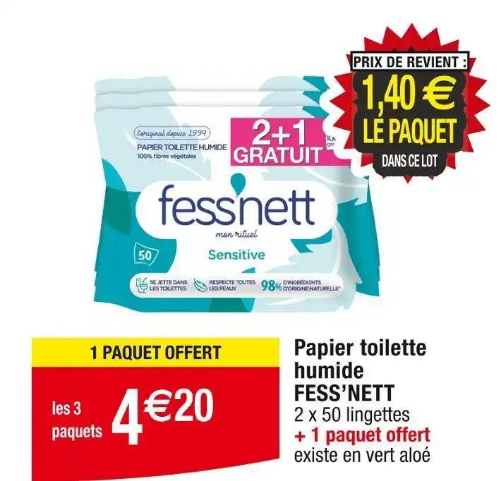 FESS’NETT Papier toilette humide