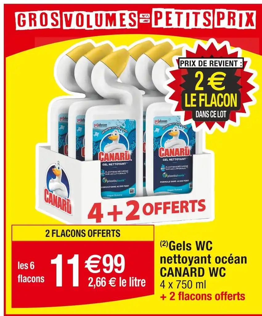 CANARD WC (2)Gels WC nettoyant océan