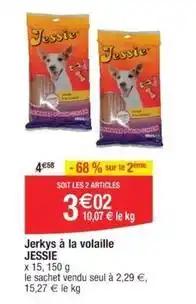Jessie - jerkys à la volaille