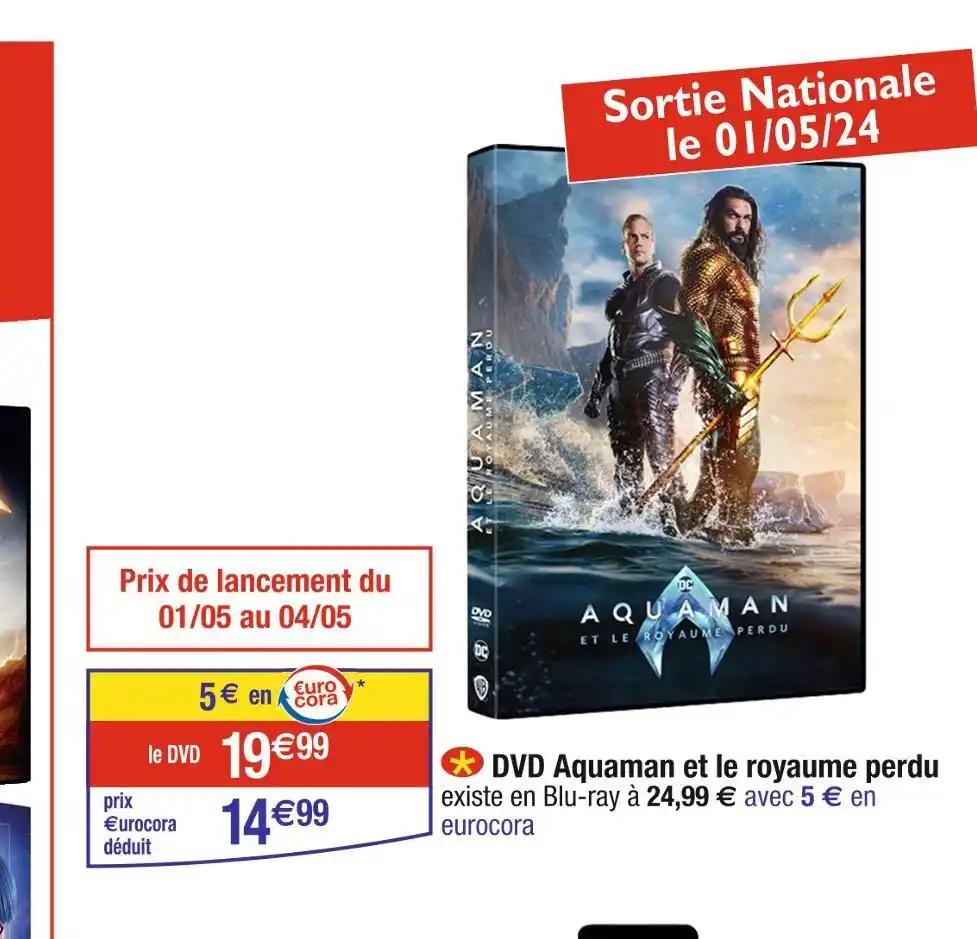 DVD Aquaman et le royaume perdu