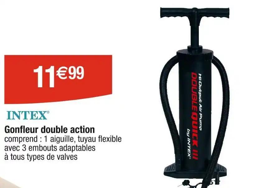 INTEX Gonfleur double action