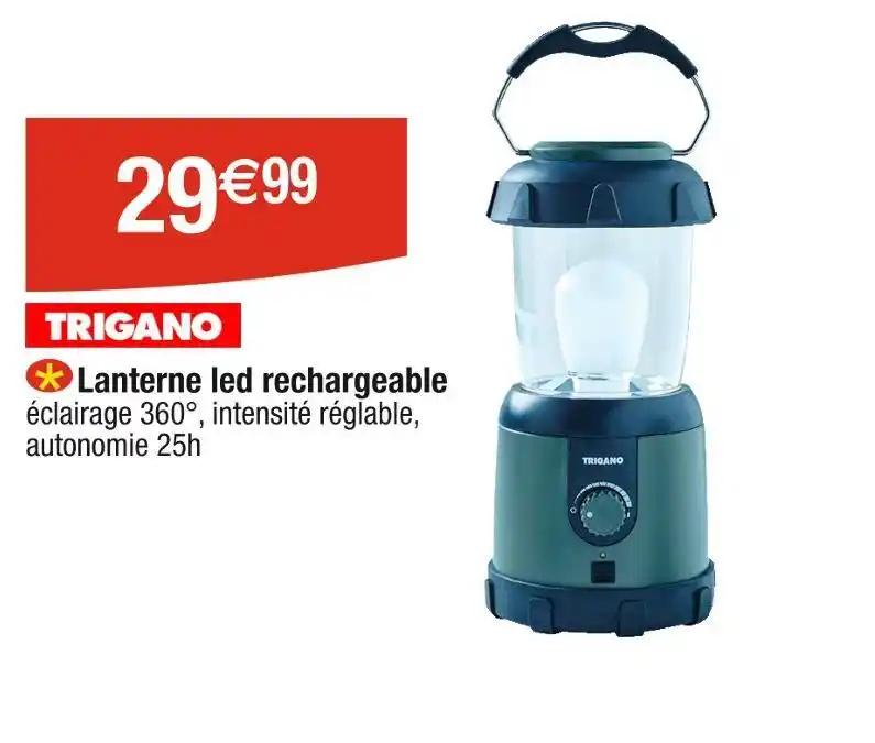 TRIGANO Lanterne led rechargeable