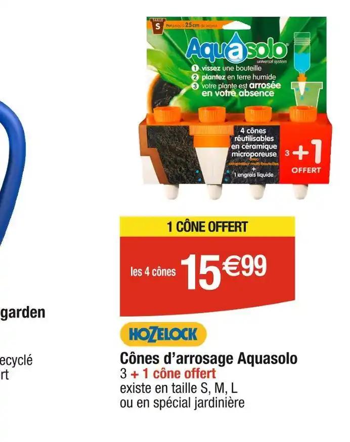 HOZELOCK Cônes d’arrosage Aquasolo