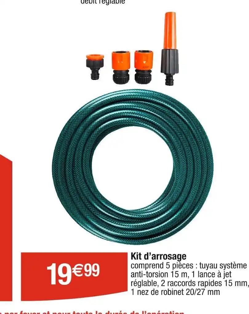 Promotion Exclusives de Kit d'arrosage : Découvrez l'Offre incontournable