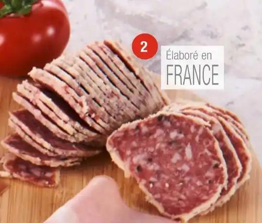 Saltufo tranché (Salami enrobé de parmesan)