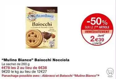 Mulino bianco - baiocci nocciola