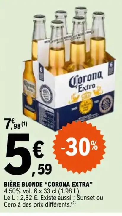 BIÈRE BLONDE "CORONA EXTRA"