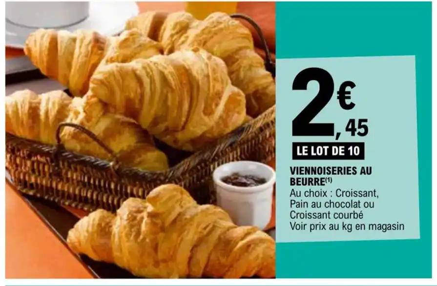 VIENNOISERIES AU BEURRE(1)