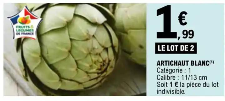 ARTICHAUT BLANC (1) Catégorie : 1