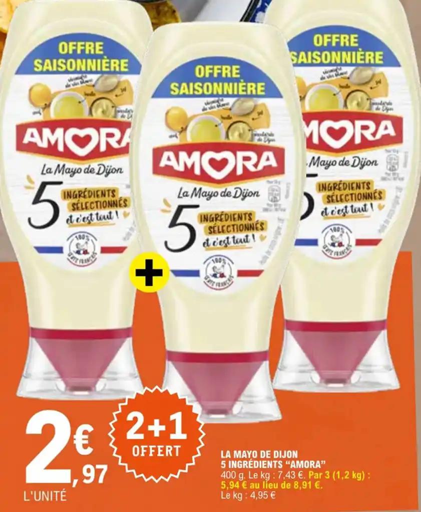 LA MAYO DE DIJON 5 INGRÉDIENTS "AMORA"