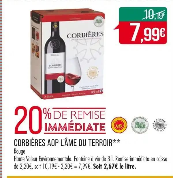 L’ÂME DU TERROIR CORBIÈRES AOP
