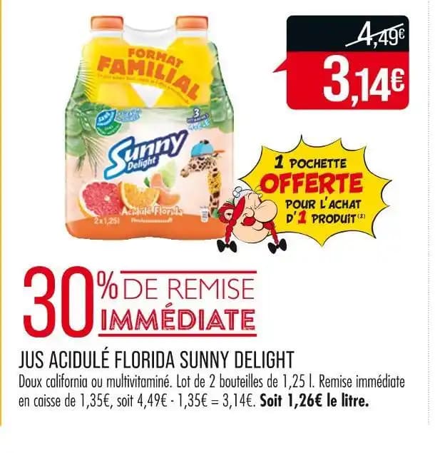 Promotion Exclusives de Acidulé florida : Découvrez l'Offre incontournable