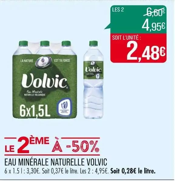 VOLVIC EAU MINÉRALE NATURELLE