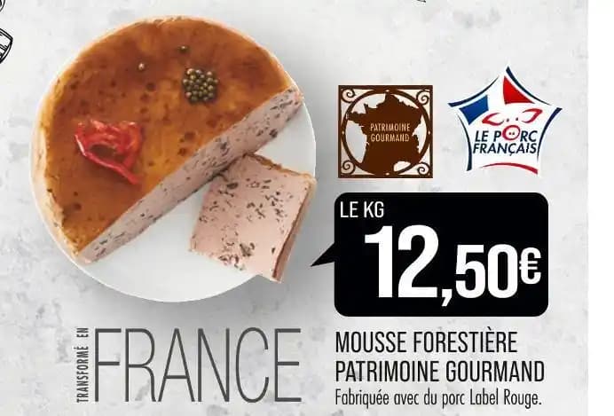 PATRIMOINE GOURMAND MOUSSE FORESTIÈRE