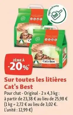 Cat's best - sur toutes les litieres