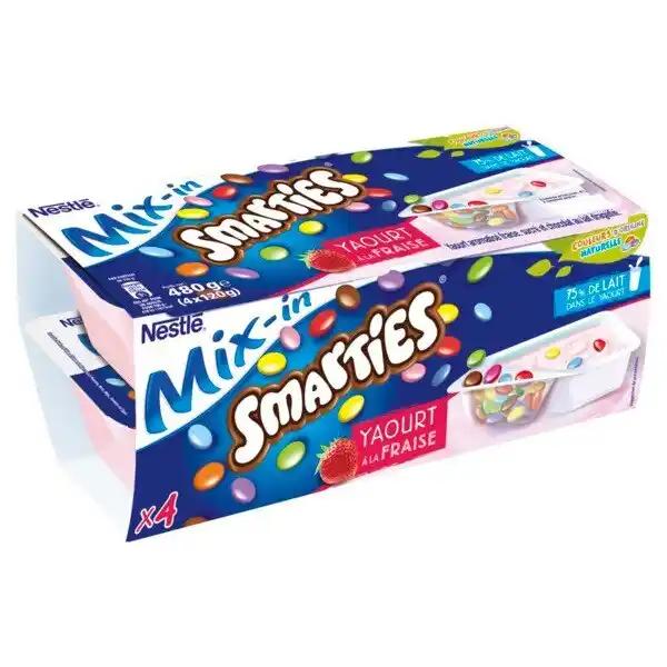Yaourt Smarties Fraise Nestlé