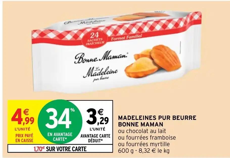 MADELEINES PUR BEURRE BONNE MAMAN