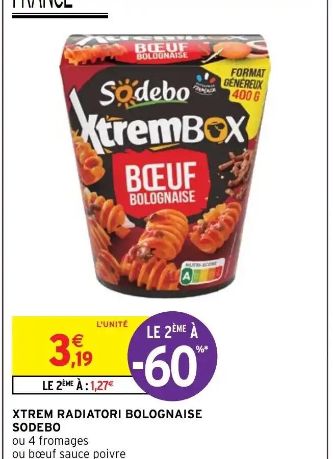 XTREM RADIATORI BOLOGNAISE SODEBO