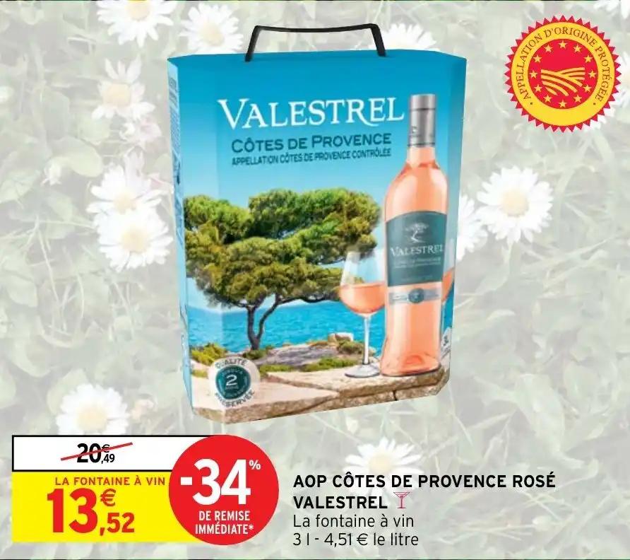 AOP CÔTES DE PROVENCE ROSÉ VALESTRELY