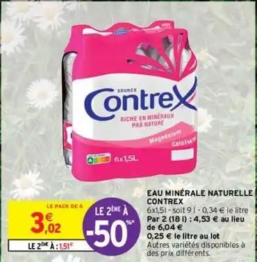Contrex - eau minérale naturelle