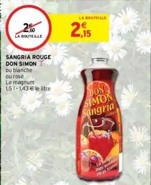 Don simon - sangria rouge