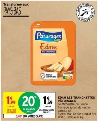 Paturages - edam les tranchettes