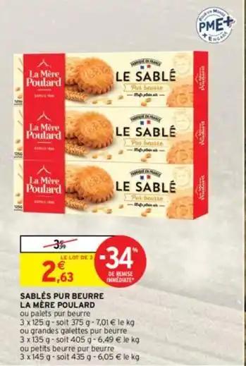 La mère poulard - sablés pur beurre