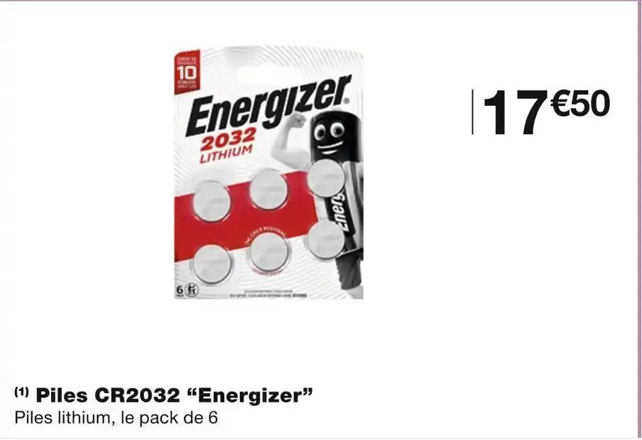 Energizer (1) Piles CR2032