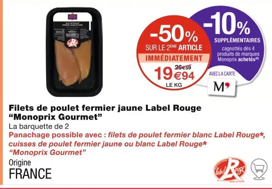 Monoprix Gourmet Magret de canard du Sud-Ouest