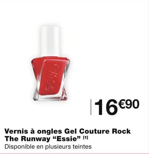 Essie Vernis à ongles Gel Couture Rock The Runway