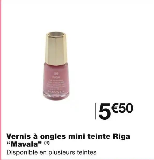 Mavala Vernis à ongles mini teinte Riga